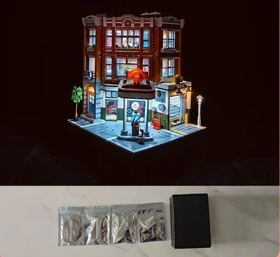 LED Light Kit for 10264 Corner Garage - Compatible with 10264 - Image 1 of 4