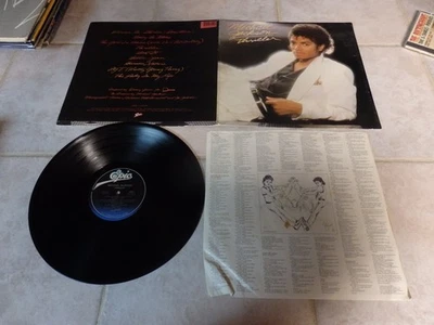 Michael Jackson Thriller Vinyl Record LP - Image 1 of 2