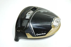 TaylorMade Left Hand Stealth 2 Plus 9° Gold Black Golf Driver Head Only - Picture 1 of 9