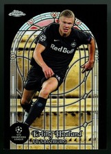 2022/23 Topps Chrome UCC Soccer The Grail SSP Erling Haaland Card No. 2-of-9