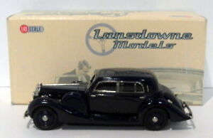 Lansdowne Models 1/43 Scale LDM87 - 1939 Lagonda V12 Long Saloon - Dark Blue
