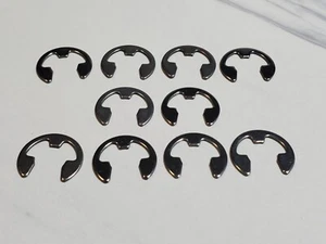 Anello di contenimento clip rotore stile E diametro albero 1/4" confezione da 10 - Foto 1 di 2