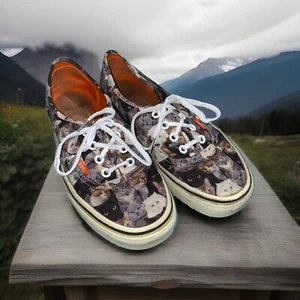 Scarpe sneakers Vans ASPCA gatti gattini autentiche slip on donna taglia 7 uomo taglia 5 - Foto 1 di 8