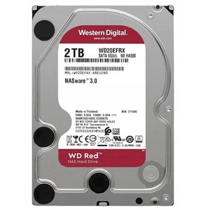 Disco duro interno empresarial Western Digital rojo 2 TB WD20EFRX SATA 3,5" 64 MB - Imagen 1 de 4