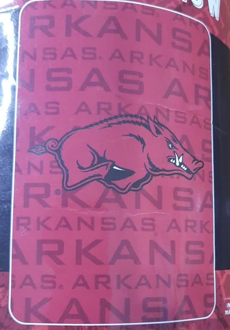 Arkansas Razorbacks 40x60 NorthWest Throw Blanket [NEW] Fleece Plush Cover
