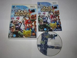 Dairantou Smash Bros X Brawl (Japanese) Nintendo Wii Japan import US Seller - Picture 1 of 6