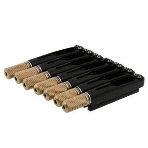 Cola de puente para guitarra sin cabeza Fanned Frets para guitarra sin cabeza de 7 cuerdas - Imagen 1 de 6
