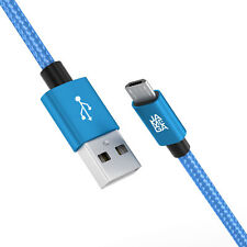 Micro USB Kabel Ladekabel Datenkabel Mikro für Samsung Huawei PS4 XBOX - Blau