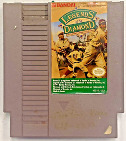 VINTAGE NINTENDO (NES) GAME - "LEGENDS OF THE DIAMOND" - CARTRIDGE ONLY; TESTED