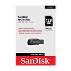 Sandisk Ultra Shift 128Gb 100Mb/S Usb 3.0 Flash Drive Memory Stick Pen Pc Mac