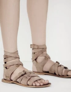 Free People Durango Damen-Gladiator-Sandalen Metall Größe 5,5 - Bild 1 von 6