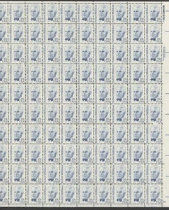 1982 US Scott #1866, 37c Robert Millikan, Sheet of 100 MNH - Picture 1 of 1
