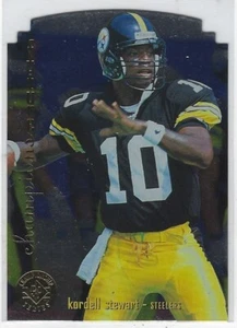 1995 SP CHAMPIONSHIP KORDELL STEWART DIE-CUT RC #36 PITTSBURGH STEELERS - Picture 1 of 2