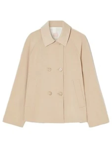 PERSONA by Marina Rinaldi linea N.O.W trench corto gabardina beige GIAVA - Imagen 1 de 4