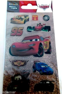 Stickers Disney Cars planche 14 cm x 7,5 cm autocollants scrapbooking - Imagen 1 de 3