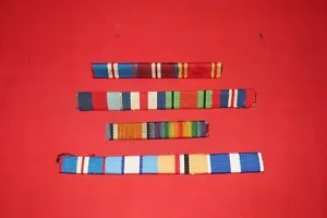 WW2 British Army Medal Ribbon Bars - Picture 1 of 12