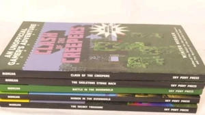 Gamers Adventure Minecraft PB Books By Winter Morgan #1 3 4 5 6 Lot Of 5 - Foto 1 di 3