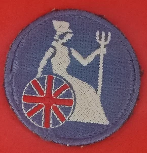 Britannia Airways Fabric Embroidered Sew On Patch 5cm - Foto 1 di 2