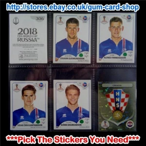 Panini World Cup 2018 Russia (300 to 399) *Select the Stickers You Need* - Picture 1 of 12