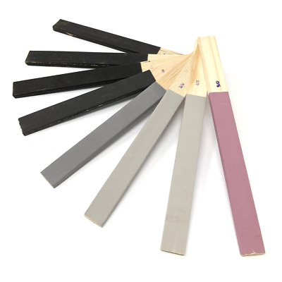 Emery Sticks X8 Rough To Fine Assorted Grits Jewellers Hobby Craft Sand Paper • 8.18€