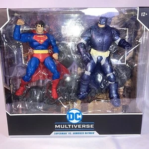 McFarlane DC Multiverse Superman Vs Armored Batman The Dark Knight Returns NUEVO - Imagen 1 de 12