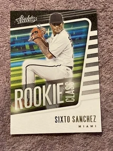 2021 Panini Absolute - SIXTO SANCHEZ - Rookie Class - RC #9 Marlins - Picture 1 of 2