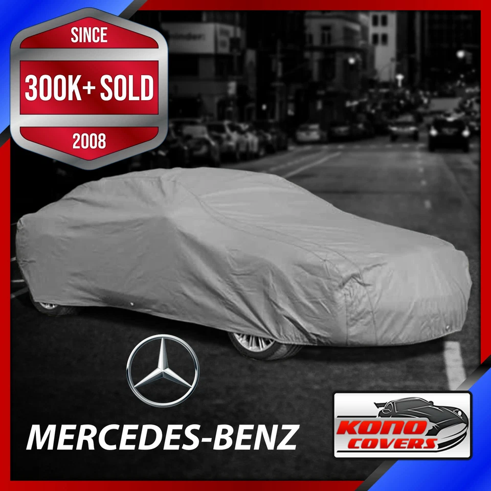 FUNDA COCHE MERCEDES [EXTERIOR]?? ¿100% impermeable?? 100% para todo tipo de clima ?PERSONALIZADO?AJUSTE Foto 1 de 4