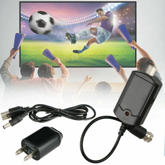 Nippon America 36dB Cable Antenna TV Signal Booster and Amplifier