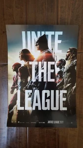 2017 SDCC COMIC CON DC UNITE THE JUSTICE LEAGUE POSTER BATMAN WONDER WOMAN FLASH - Picture 1 of 1