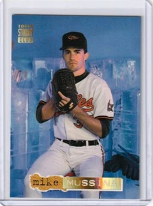 1994 Topps Stadium Club Golden Rainbow Mike Mussina #488 HOF - Picture 1 of 2