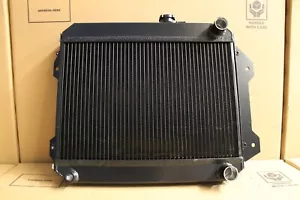 Fits Toyota AE71 4A Corolla FENIX Full Alloy Radiator Stealth Series GEN II - Bild 1 von 8
