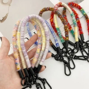 Fiber Anti-lost Rope Plush Hanging Rope Portable Mobile Phone Lanyard - Photo 1 sur 19