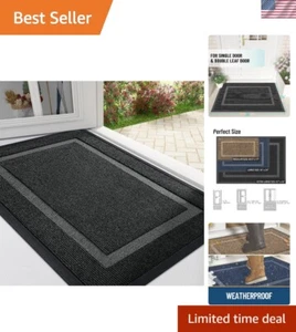 Front Door Mat Indoor Outdoor Entrance, Waterproof All-Season, All-Weather Do... - Picture 1 of 9