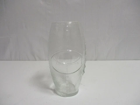 Vintage NfL San Diego Chargers Football shaped Drinking Glass Rare Cover