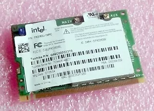 Scheda mini-PCi WLAN WiFi WM3B2200BG P/N: PA3362U-1MPC (Toshiba) - Foto 1 di 3
