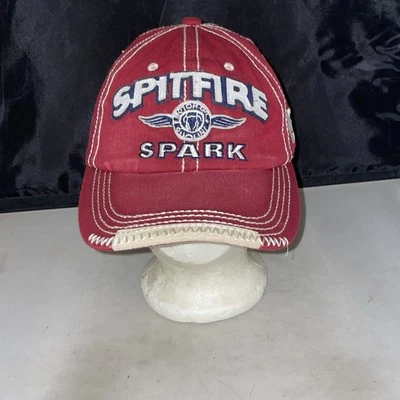 Sombrero de camionero de mezclilla lavada con aceite de motor Spitfire de colección Foto 1 de 2