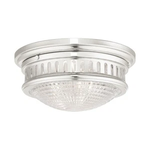 Berwick - 2 Light Flush Mount in Coastal Style - 13 Inches wide by 5.75 Inches - Picture 1 of 4