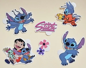Lilo & Stitch / 6 Vinyl Decal Stickers. - Picture 1 of 1
