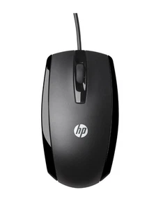 HP X500 - Souris USB filaire pour PC de bureau Windows, ordinateur portable, ordinateur portable, Mac, ordinateur - Photo 1/4