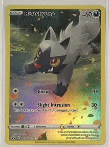Pokemon TCG - Poochyena GG33/GG70 Crown Zenith Galarian Gallery - NM - Picture 1 of 2
