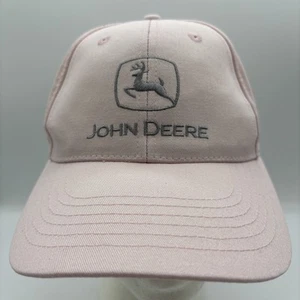 Gorra de béisbol John Deere auténtica para mujer K-Products arnés rosa/gris Snapback - Imagen 1 de 8