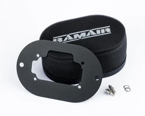 Carb Air Filter with Baseplate to fit Weber 32/36 DGV/DGEV, 38 DGAS/DGMS - 25mm - Picture 1 of 5