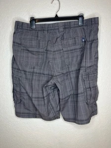 Herren The North Face Wandern Angeln Cargo Shorts Gr. 40 - grau - kariert - Bild 1 von 4