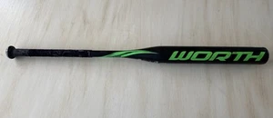 Worth Storm Whiplash Green FPLS13 Aluminium Fastpitch Softballschläger 32" 19oz -13 - Bild 1 von 14