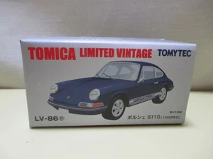Tomy Tec Tomica Limited Vintage LV-86e 1/64 Porsche 911S blau 1968 - Bild 1 von 9