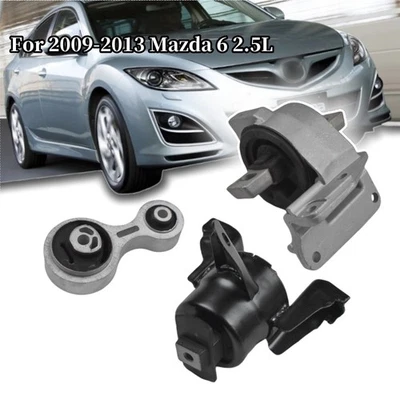 3x Motor de motor y transmisión y montaje de puntal de par para Mazda 6 2009-2013 2,5 L Foto 1 de 4