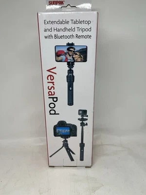 Sunpak Versapod Trípode Extensible/Mesa/De Mano con Control Remoto Bluetooth NUEVO Foto 1 de 3