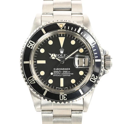 ROLEX Submariner 1680 Black Case Size 40mm Men's Vintage Used Watch #111218 - Image 1 of 4
