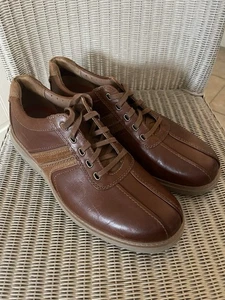 Zapatos Derby Para Hombres Clarks Unstructured 'Un Ramble' Marrón Talla UK 10.5 H Usados Una Vez. - Imagen 1 de 8