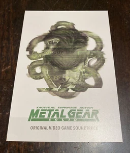 SDCC Metal Gear Solid Video Game Mondo Showcard Postcard Art Print Randy Ortiz - Picture 1 of 3